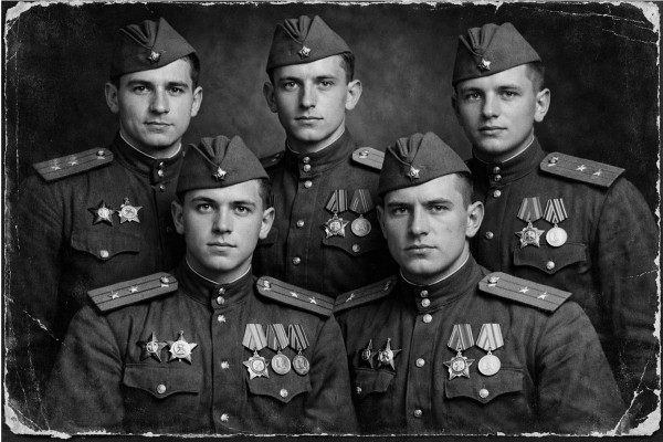 офицеры ВОВ