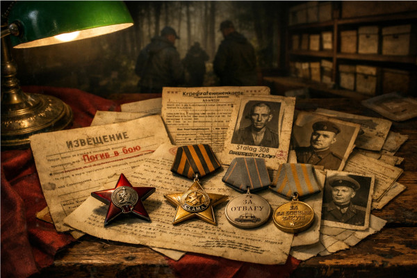 солдаты ВОВ